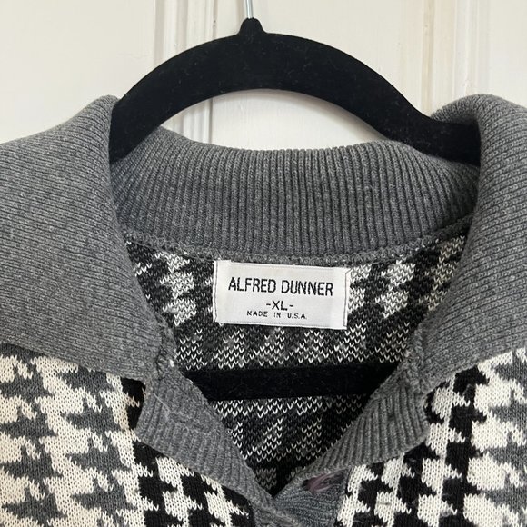 Vintage houndstooth sweater - Picture 2 of 3